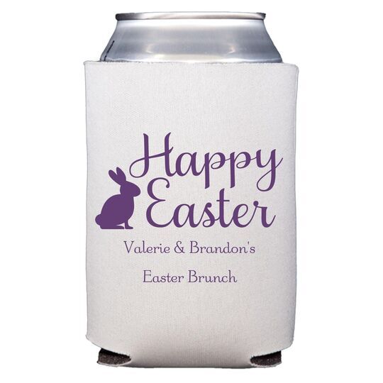 Script Happy Easter Bunny Collapsible Huggers